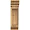 Ekena Millwork Legacy Traditional Rough Sawn Bracket w/ Offset Brace, Western Red Cedar, 6"W x 14"D x 22"H BKT0604X14X22LEC01RWR - alternate 3